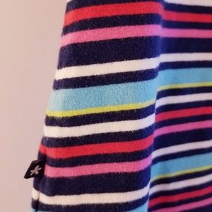 Toobydoo Striped Cotton Cashmere Dress B20200